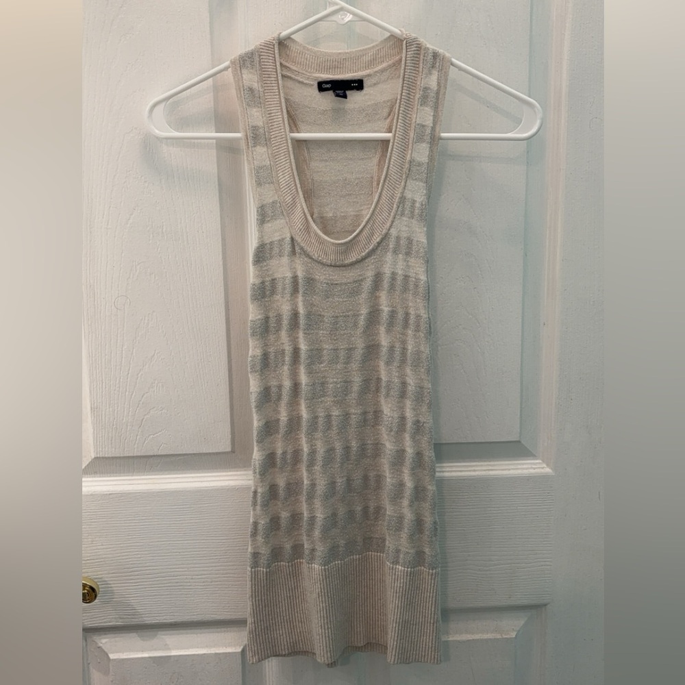 Striped Gap Tank Top